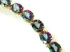 B003, 55+ cts Mystic Fire Topaz, Gold Bracelet