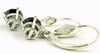 SE017, Mystic Fire Topaz, 925 Sterling Silver Leverback Earring