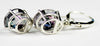SE107, Mystic Fire Topaz, 925 Sterling Silver Leverback Earring