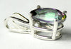 SP002, 3.3 ct Mystic Fire Topaz, 925 Sterling Silver Pendant