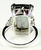 SR039, 15ct Huge Mystic Fire Topaz set in a Sterling SIlver Ring
