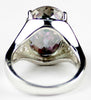 SR049, 12ct Huge Mystic Fire Topaz set in a Sterling SIlver Ring