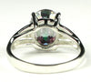 SR139, 4.5ct Mystic Fire Topaz set in a Sterling SIlver Ring