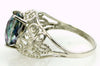 SR162, 3.3ct Mystic Fire Topaz set in a Sterling SIlver Ring