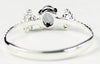 SR192, 1/2 ct Mystic Fire Topaz set in a Sterling SIlver Ring