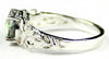 SR292, 2ct round Mystic Fire Topaz set in a Sterling SIlver Butterfly Ring
