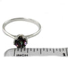 SR311, 1ct Mystic Fire Topaz set in a Tiffany Style Sterling SIlver Ring